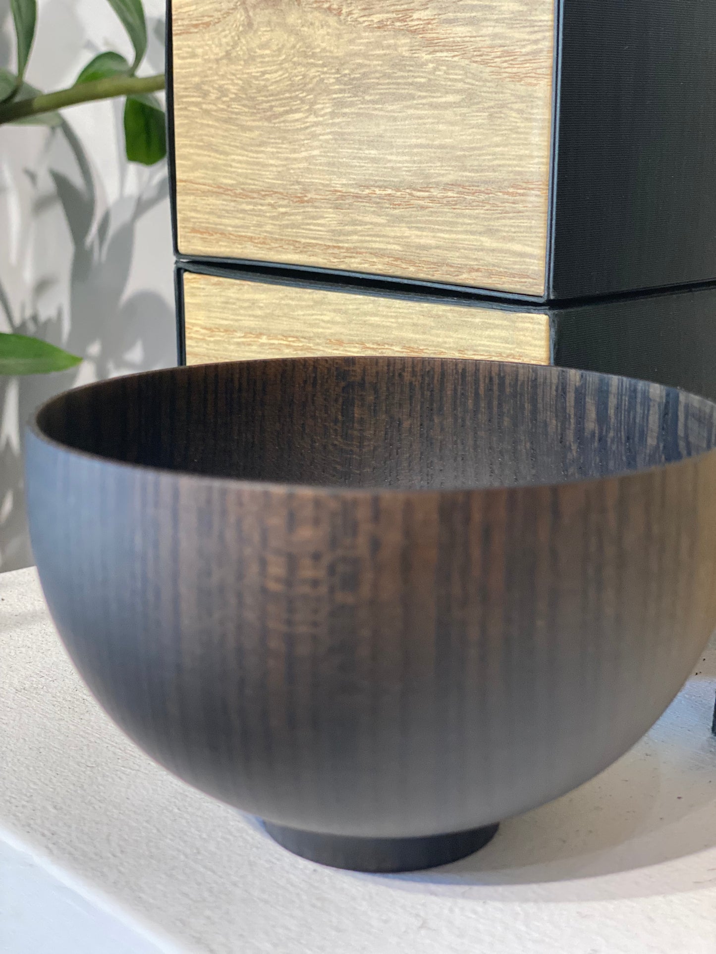 Sensai Tsumugi Wooden Bowl