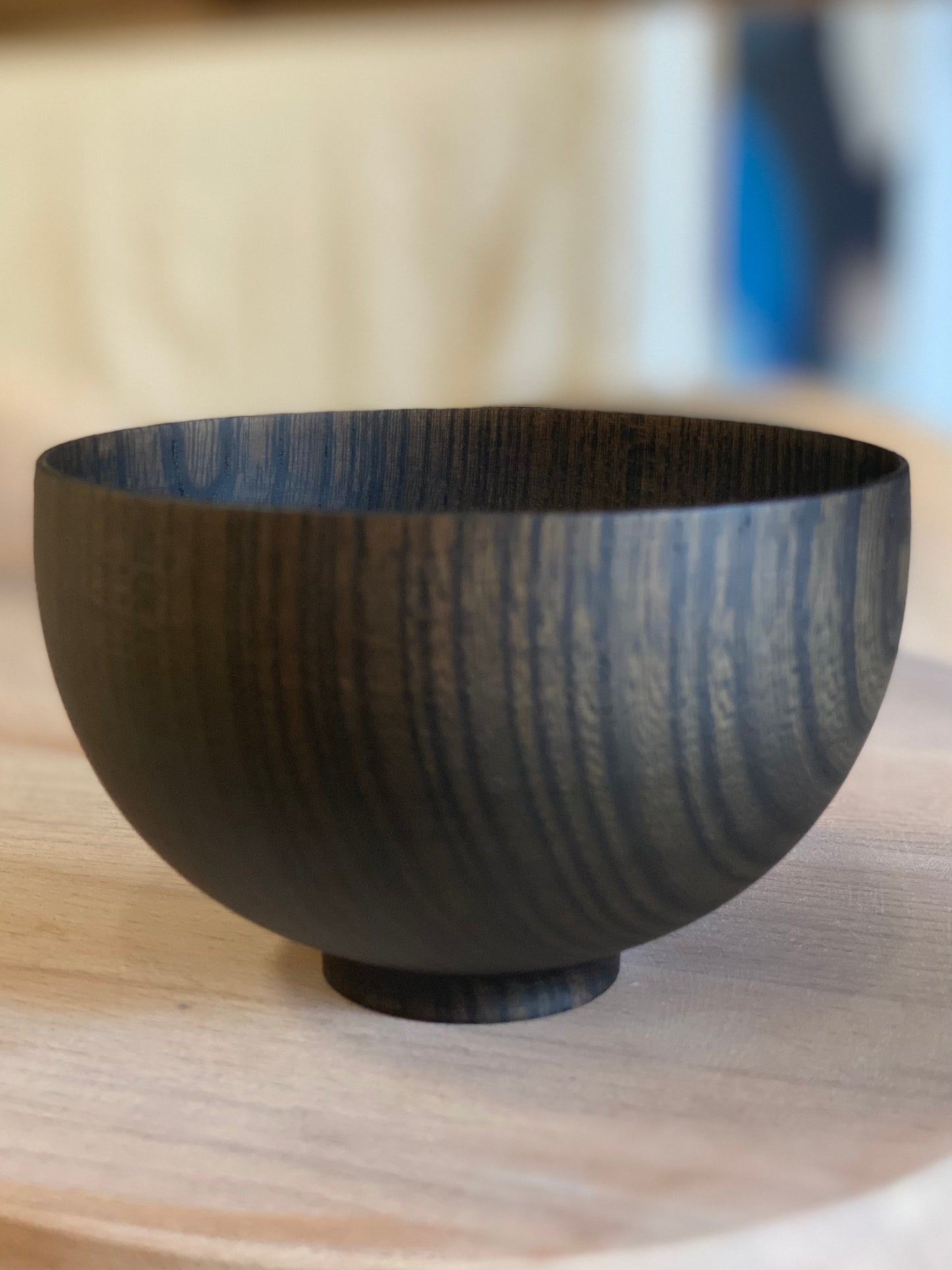 Sensai Tsumugi Wooden Bowl