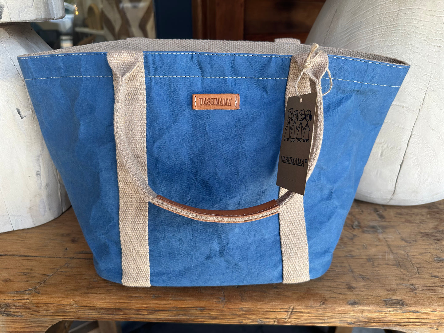 Uashmama Giulia Sturdy Paper Tote-NEW SIZE IN Extra Small!