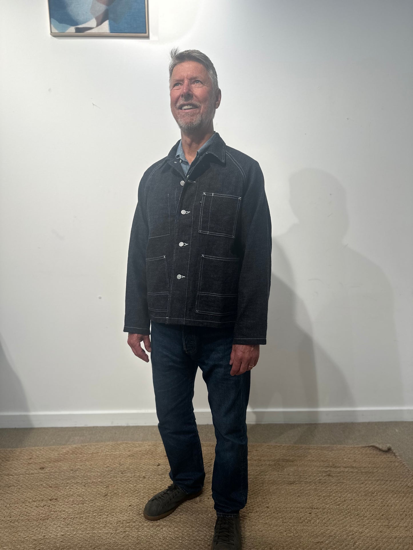 Tamaki-Niime Bespoke Denim Coverall Jacket from Japan