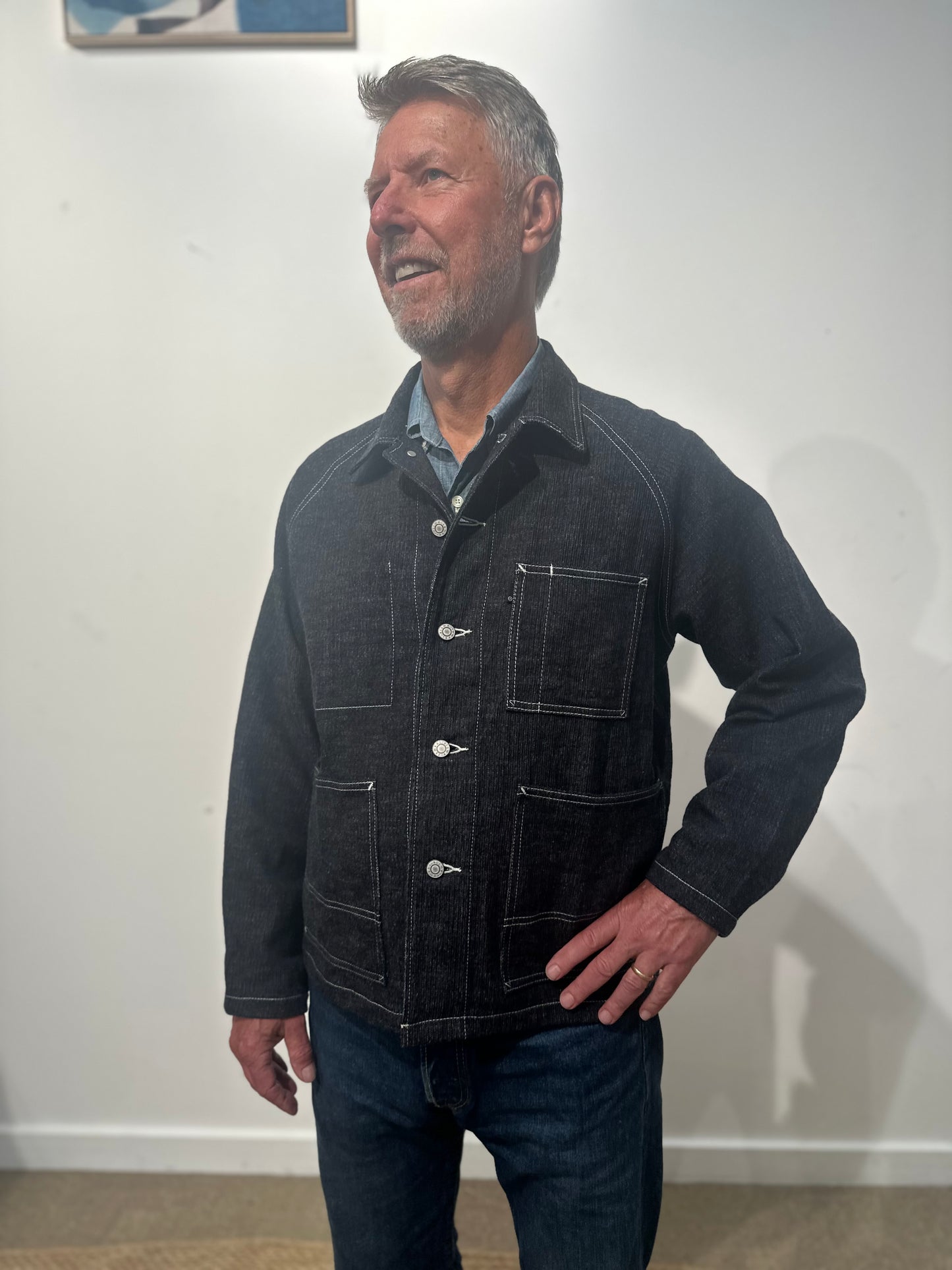 Tamaki-Niime Bespoke Denim Coverall Jacket from Japan