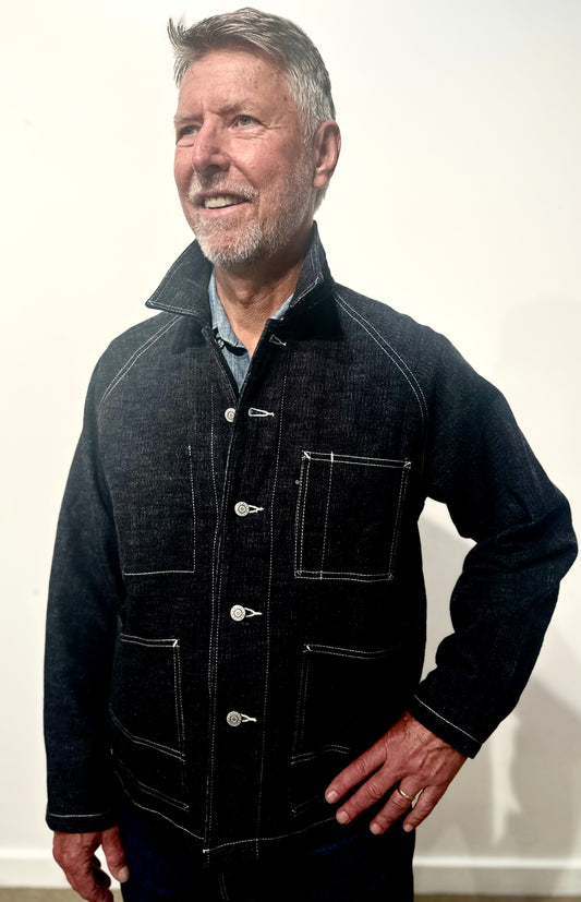 Tamaki-Niime Bespoke Denim Coverall Jacket from Japan