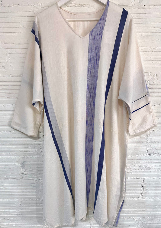 Tamaki-Niime Fuwa-T All 3/4 length Sleeve Kaftan Organic Cotton