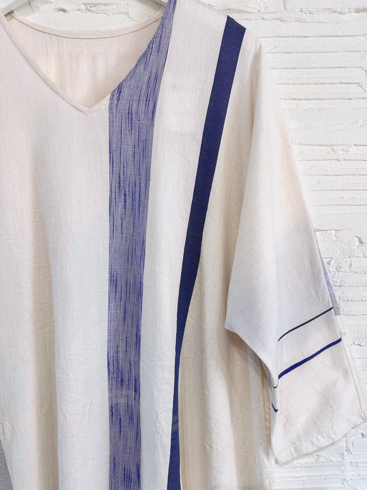 Tamaki-Niime Fuwa-T All 3/4 length Sleeve Kaftan Organic Cotton