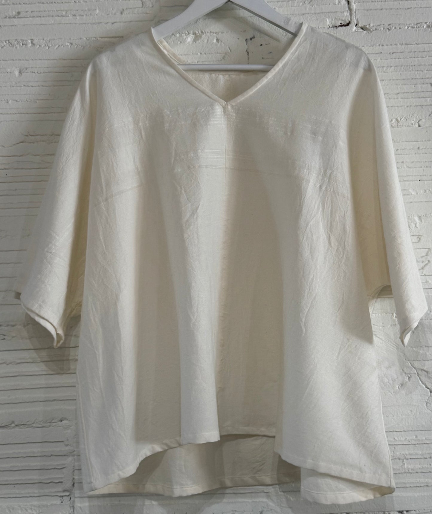 Tamaki-Niime Fuwa Tee Half Sleeve Organic Cotton Tee