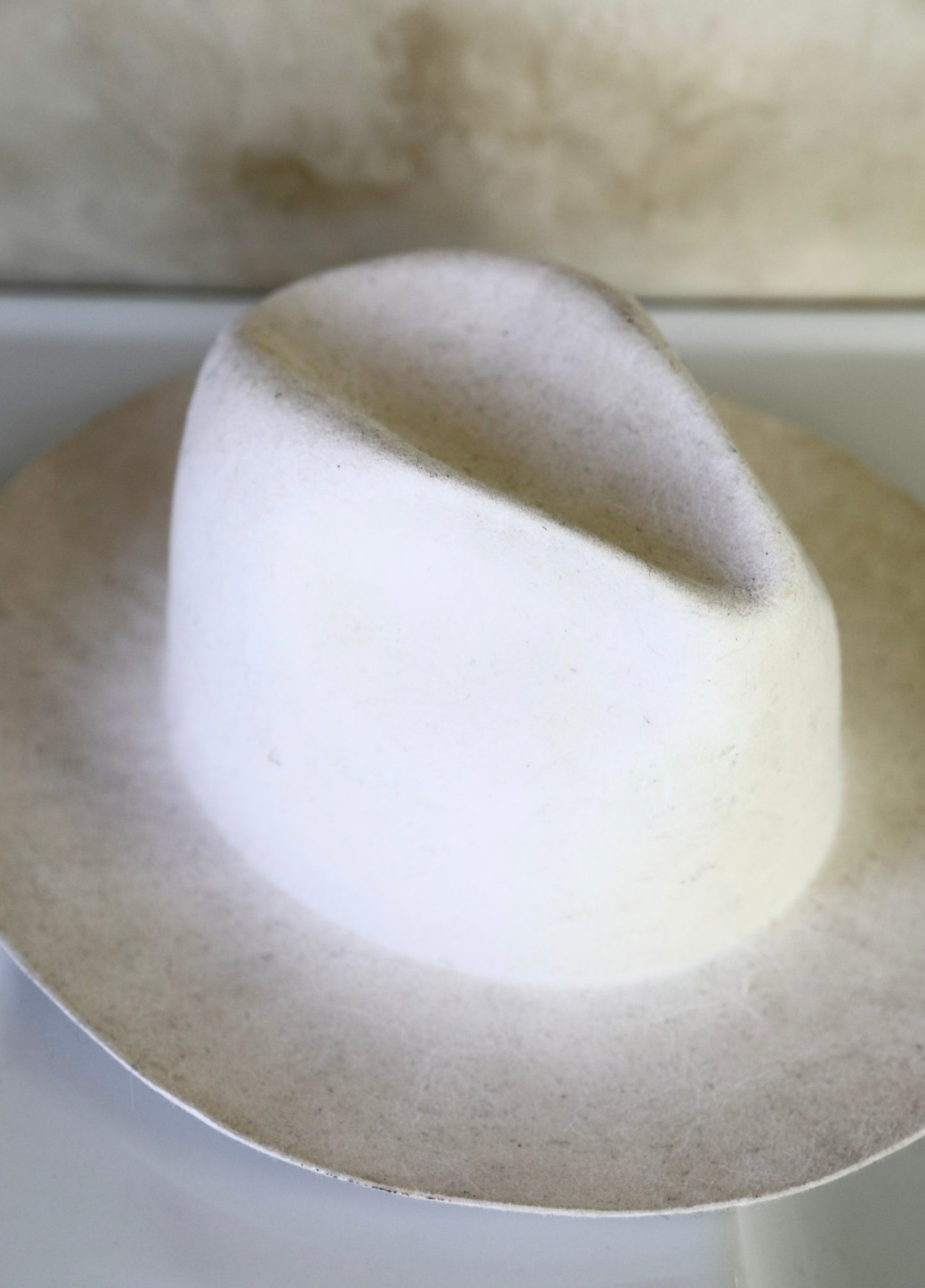 Boncia Felted Lapin Hat by Reinhard Plank"