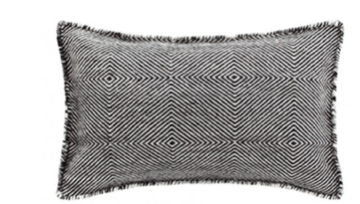 sail black pillow