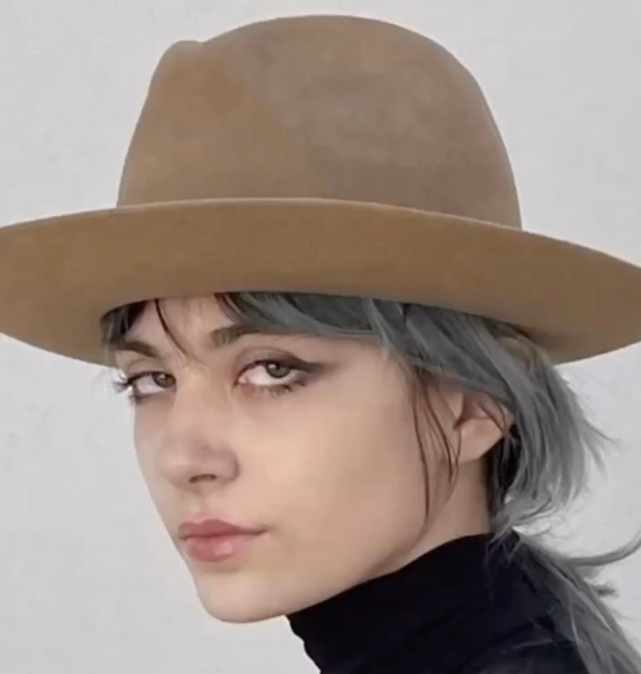 Boncia Felted Lapin Hat by Reinhard Plank"