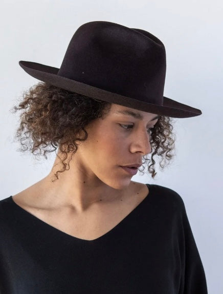 Boncia Felted Lapin Hat by Reinhard Plank"