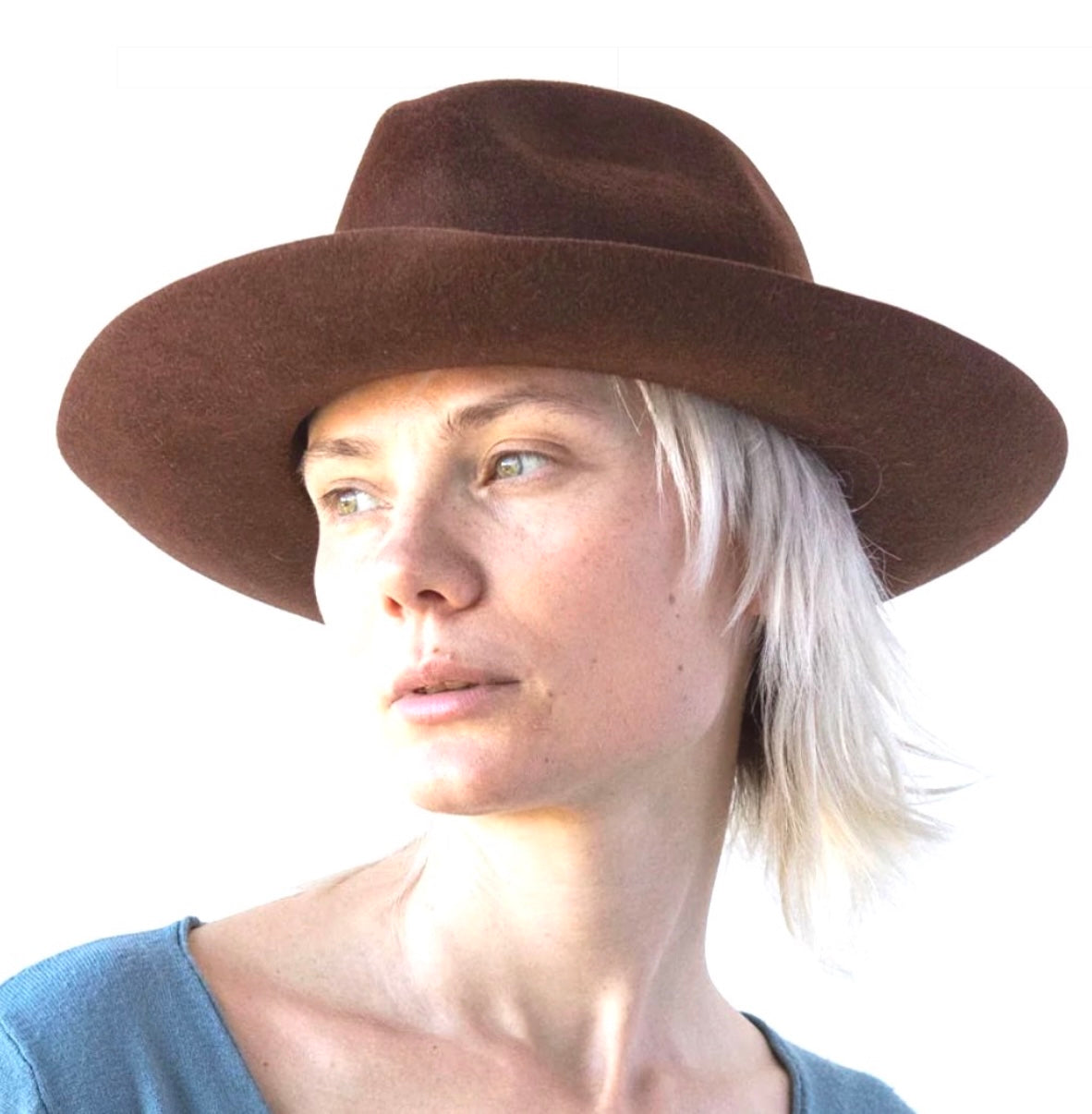 Boncia Felted Lapin Hat by Reinhard Plank"