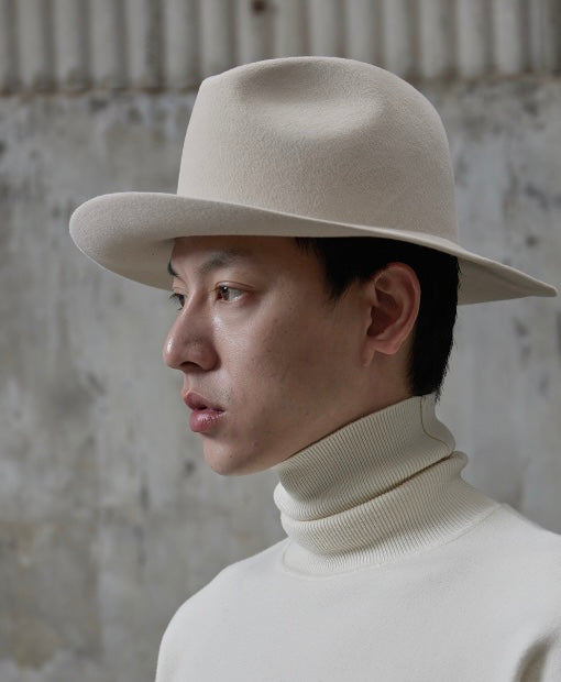 Boncia Felted Lapin Hat by Reinhard Plank"