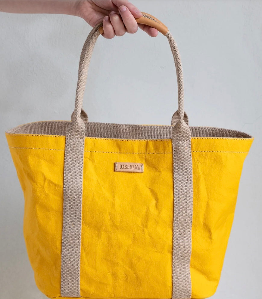 Uashmama Giulia Sturdy Paper Tote-NEW SIZE IN Extra Small!