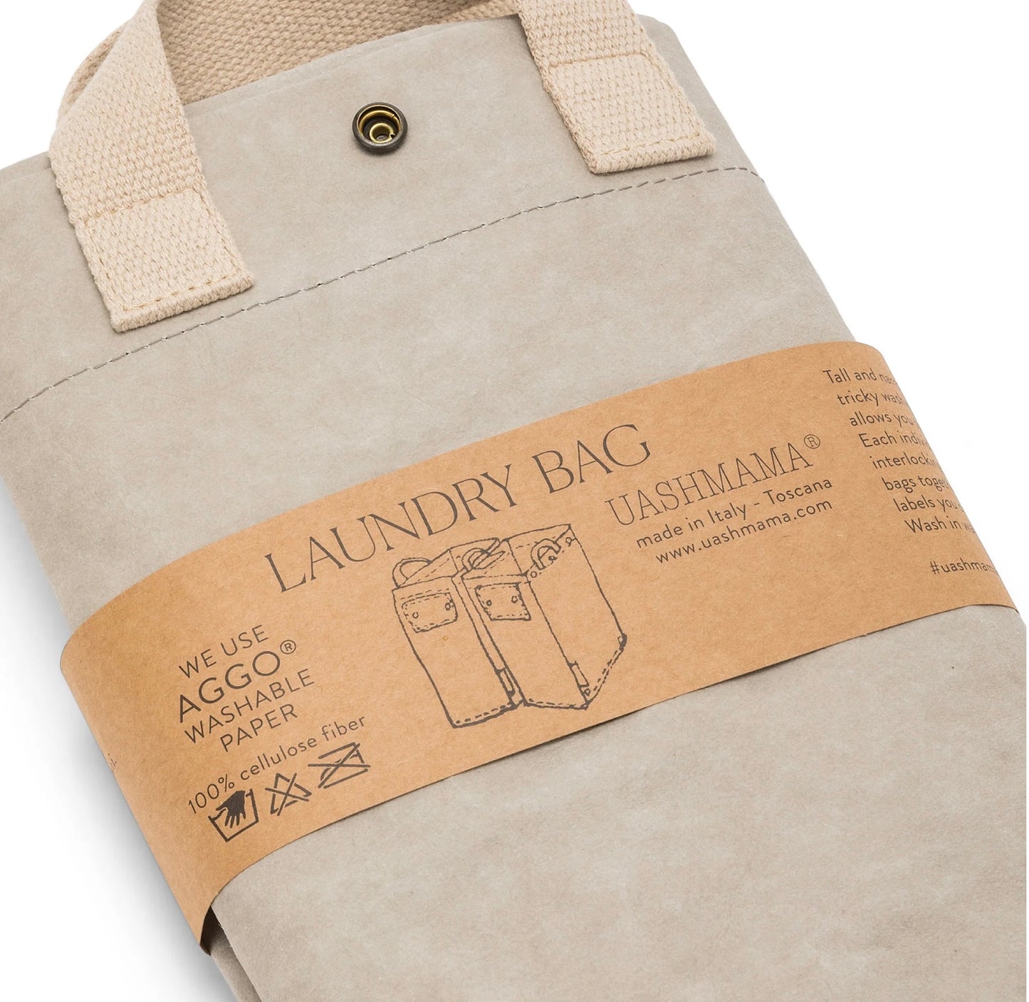 Uashmama LAUNDRY TOTE from Italy