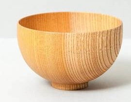 Sensai Tsumugi Wooden Bowl