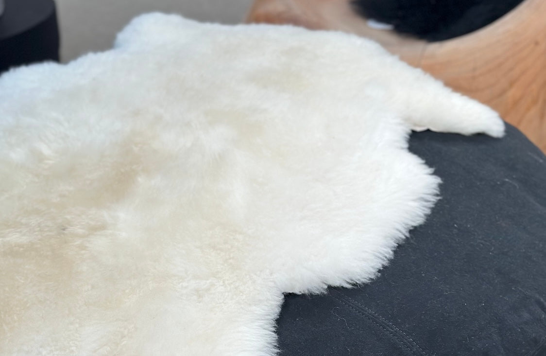 Natural Sheepskin Rug from Chile