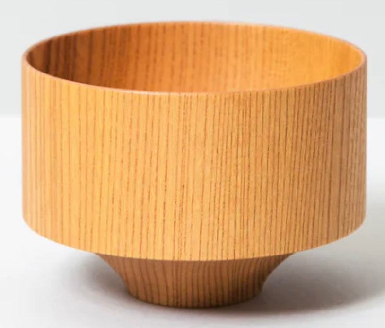 Tsubo Tsumugi Wooden Bowl