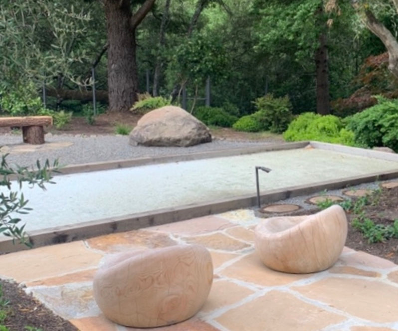 Aromatic Lenabese Cedar Chair by Terry Dwan (stationary)