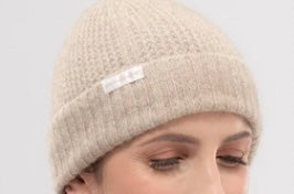 Finley Merino-Silk-BrushTail Possum Beanie.