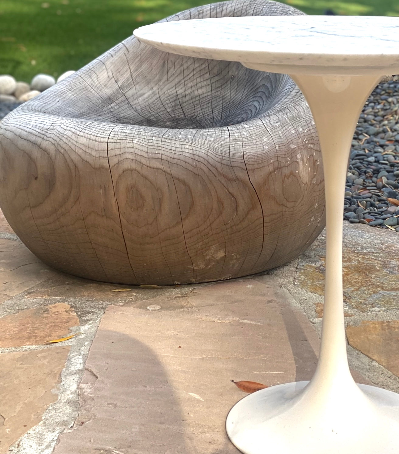 Aromatic Lenabese Cedar Chair by Terry Dwan (stationary)