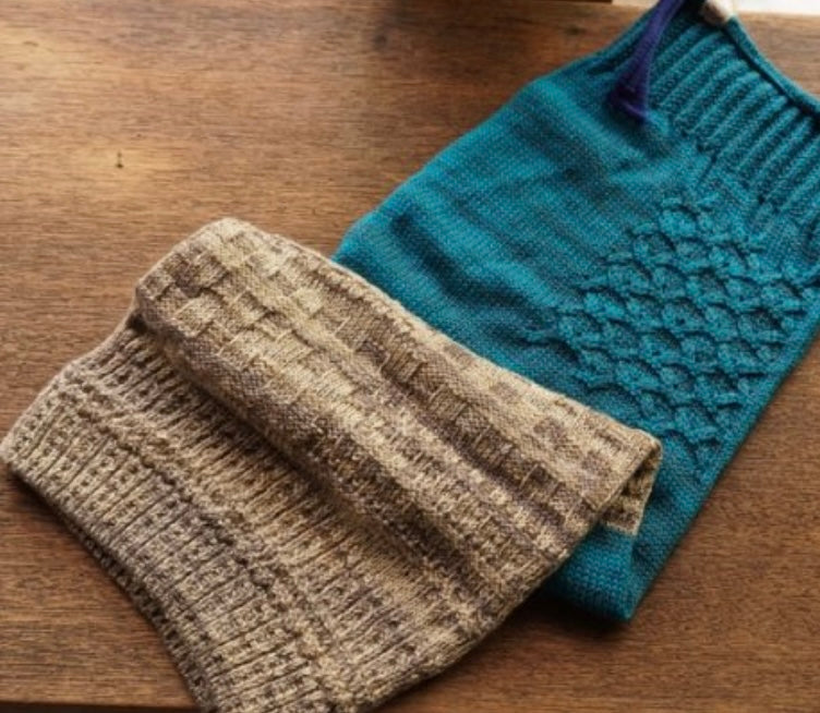 Tamaki Niime Knit Ba-neck warmer-funnel hat from Hyogo, Japan