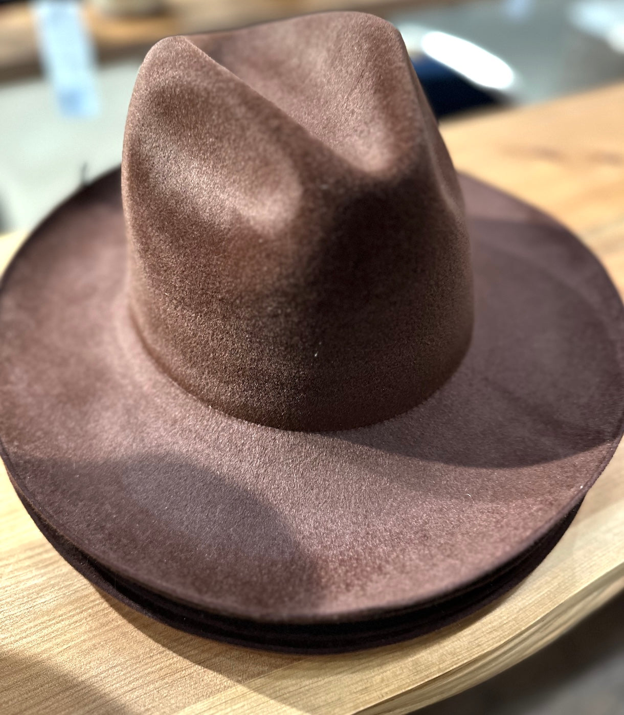 Boncia Felted Lapin Hat by Reinhard Plank"