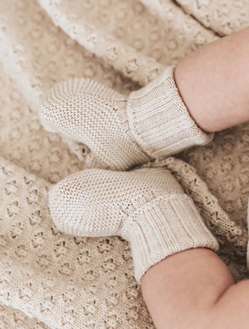 Peppi Knitted Booties