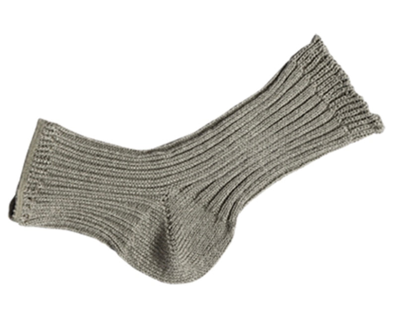 Linen Ribbed sandal socks from Japan