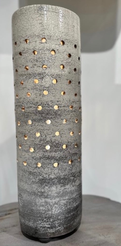 Cylindrical Table Lamp BY C. CHERNEY