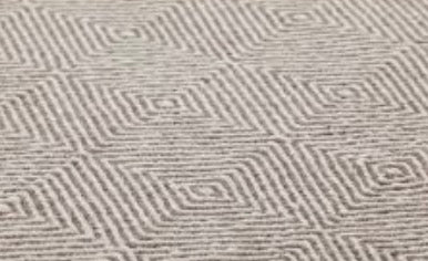 Gan Sail Wool Ottoman 29'' x 29'' x 14'' taupe wool