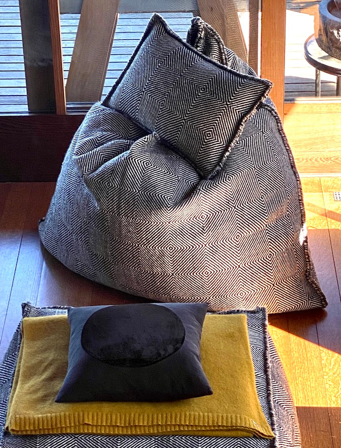 Sail Cocoon Pouf by Hector Serrano for Gandia Blasco