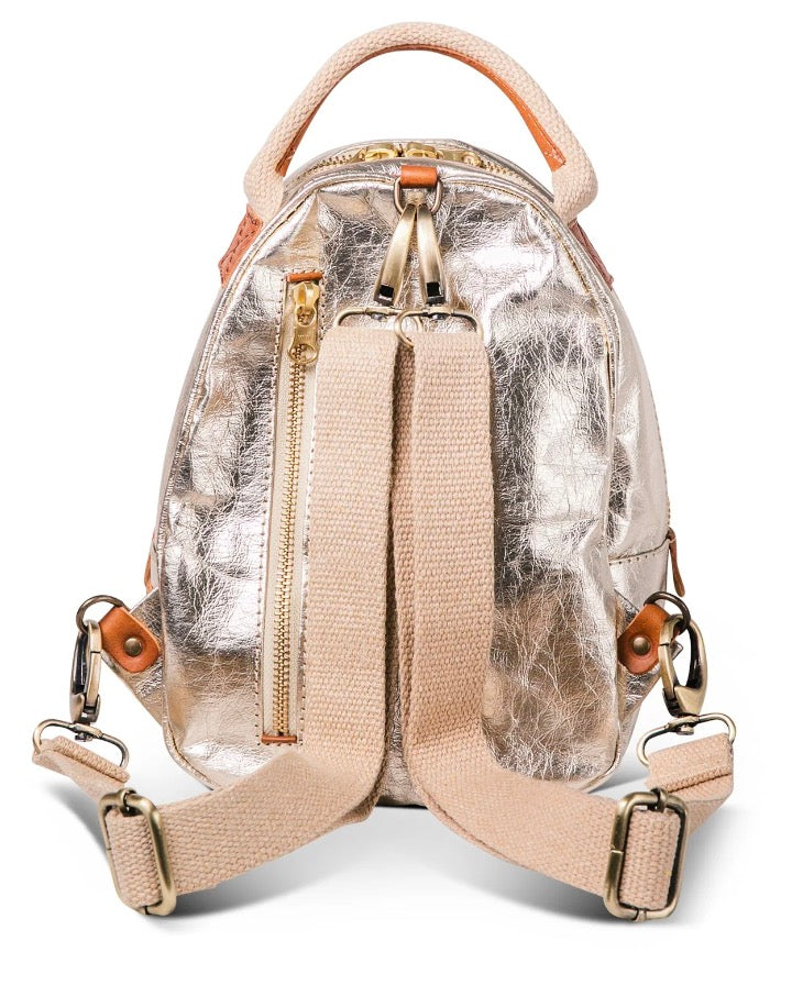 gold olli mini knapsack pack by uashmama