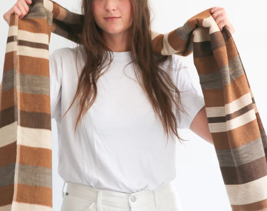 Desert Scarf 18'' x 88'' by Garza Marfa