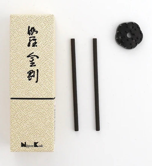 Short Kyara Kongo Aloes-wood Incense from Japan