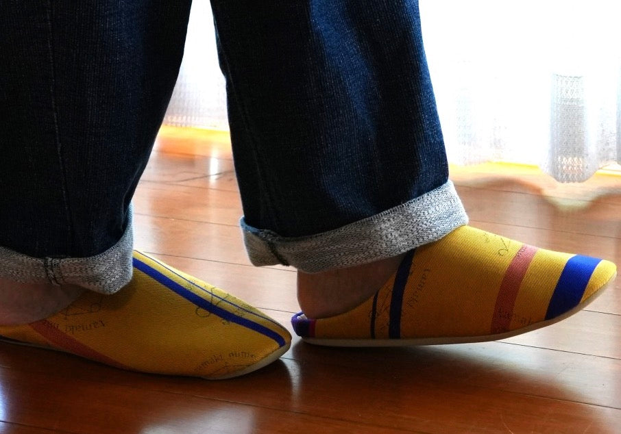 Tamaki Niime Uchibaki Cotton Slippers from Japan