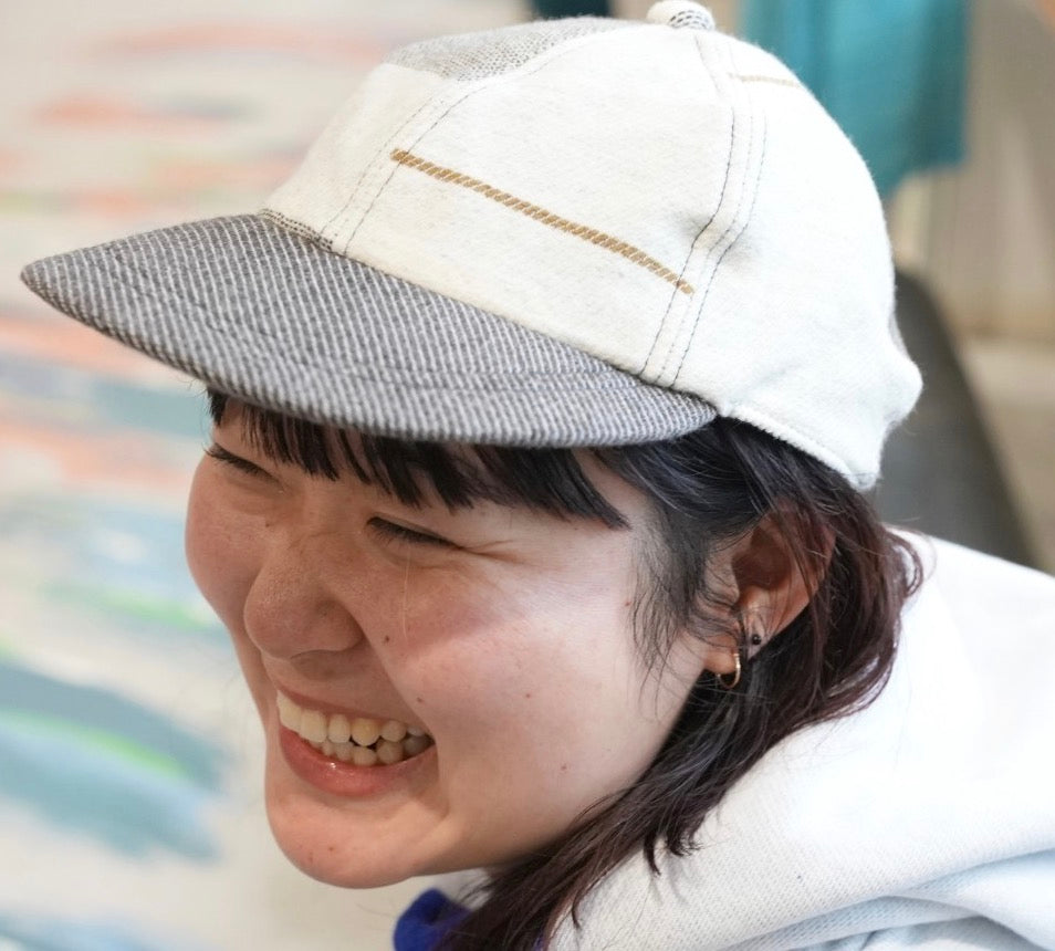 Tamaki-Niime Organic Cap by Tamaki, Japan