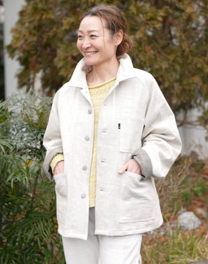 Tamaki-Niime Bespoke Denim Coverall Jacket from Japan