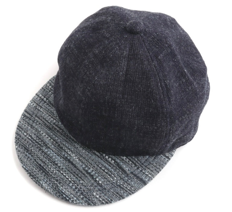 Denim Cap by Tamaki Niime
