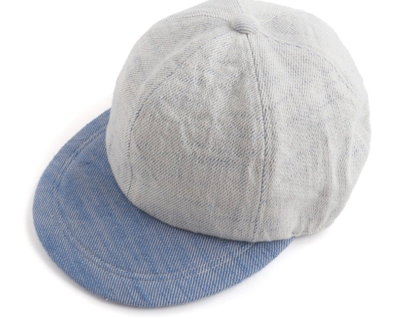 Denim Cap by Tamaki Niime