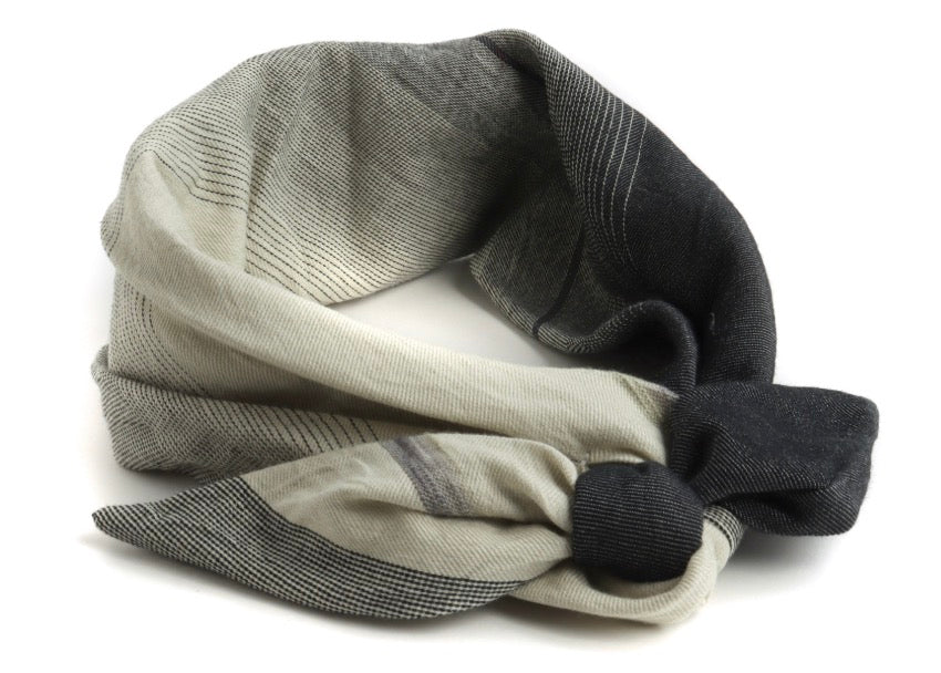 musubi cotton head scarf from Japan