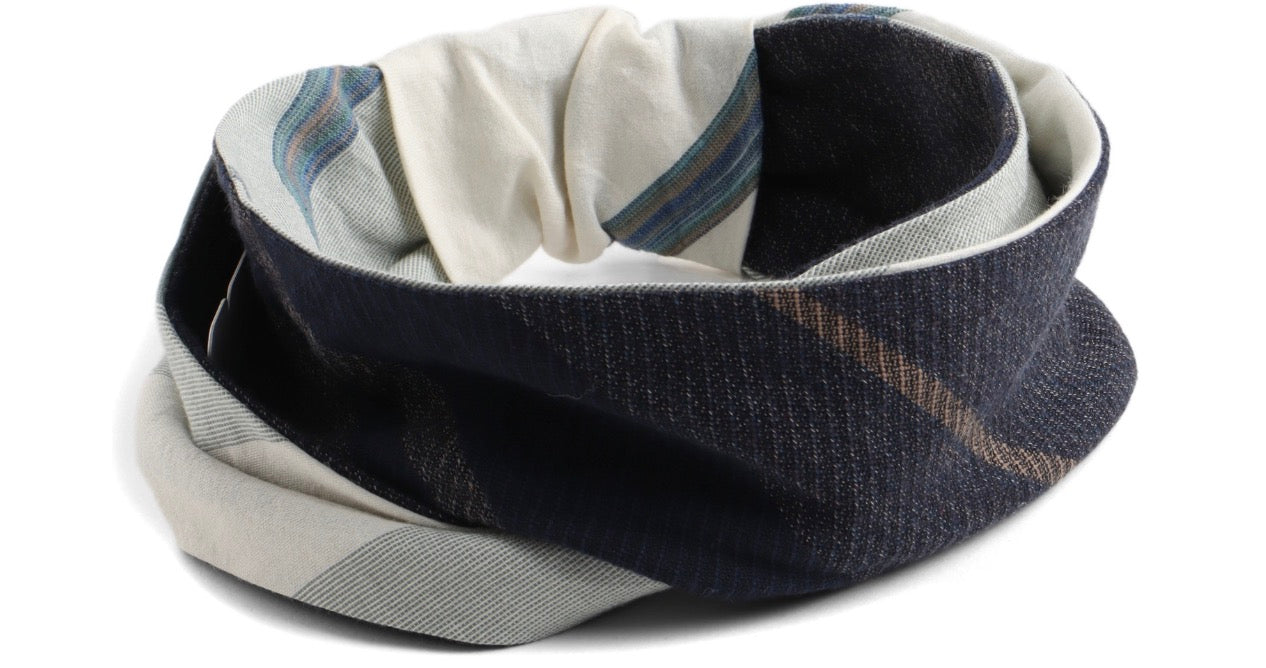 musubi cotton head scarf from Japan