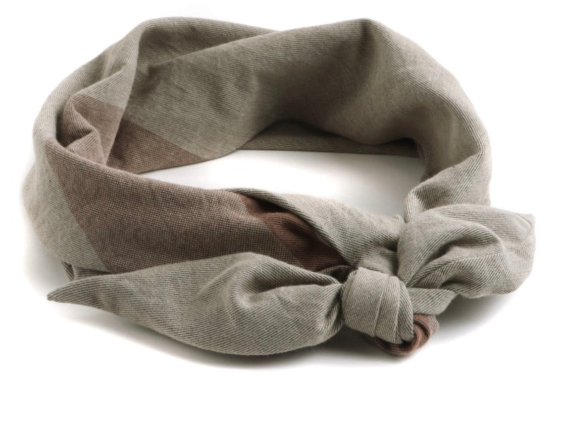 musubi cotton head scarf from Japan