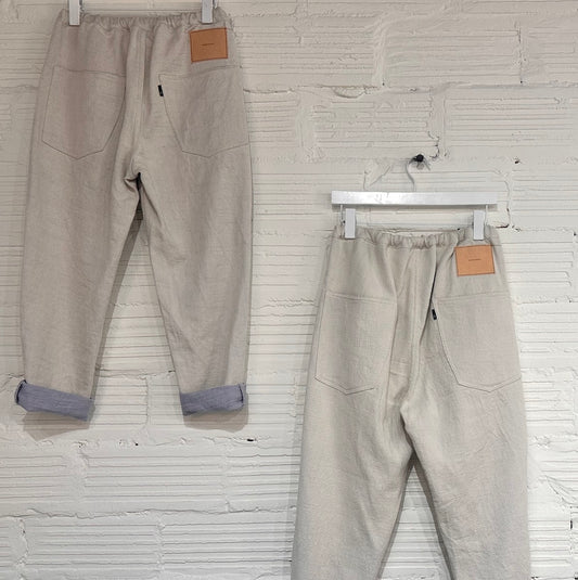 Tamaki-Niime Denimon Woven Organic Cotton Pant, Unisex