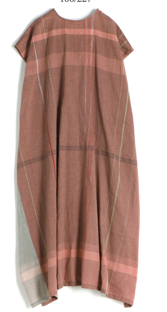 Fuwa Cap Sleeve Kaftan -Organic Cotton from Japan