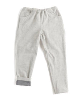 Tamaki-Niime Happy Pant-Organic Cotton Denim -Gender Fluid Wear from Japan