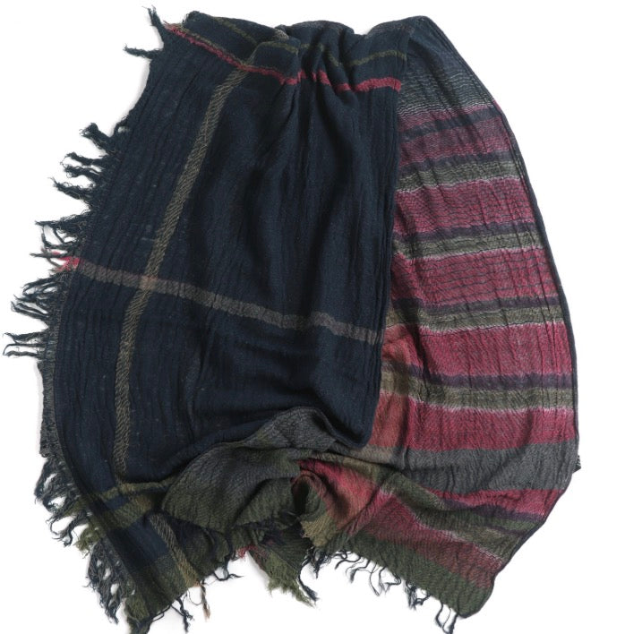 Remoco Middle 2 way scarf from Tamaki Niime, Japan