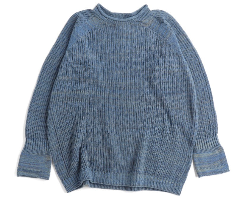 Tamaki-Niime Po Knit Good Organic Cotton Pullover Gender Free Wear from Japan