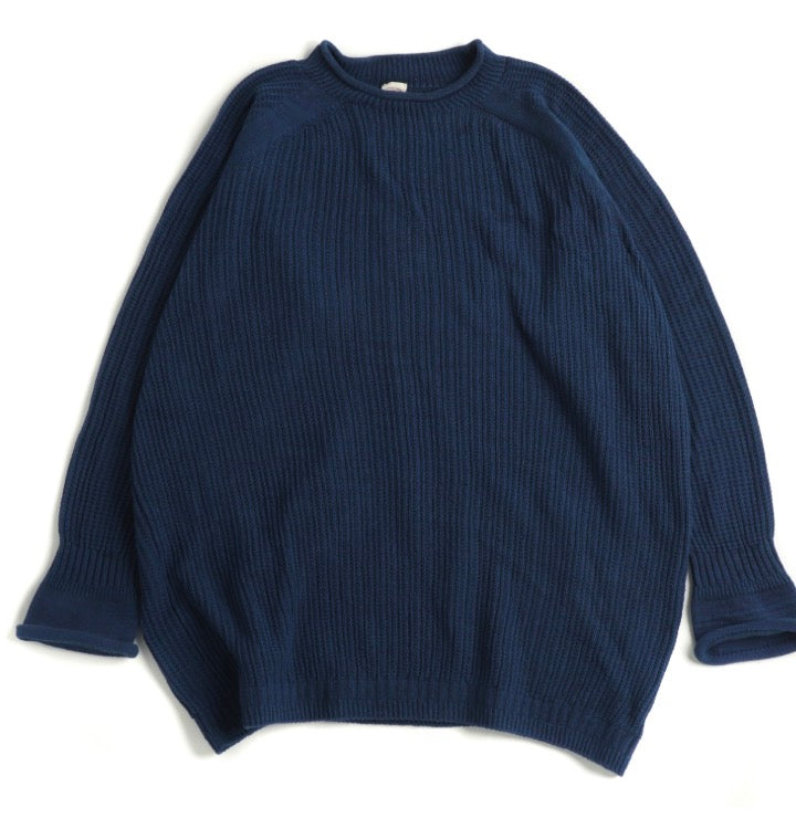 Tamaki-Niime Po Knit Good Organic Cotton Pullover Gender Free Wear from Japan