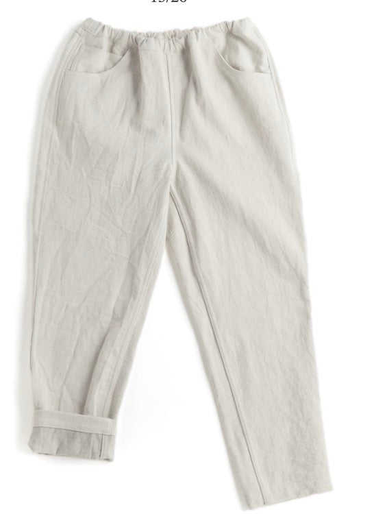 Tamaki-Niime Happy Pant-Organic Cotton Denim -Gender Fluid Wear from Japan