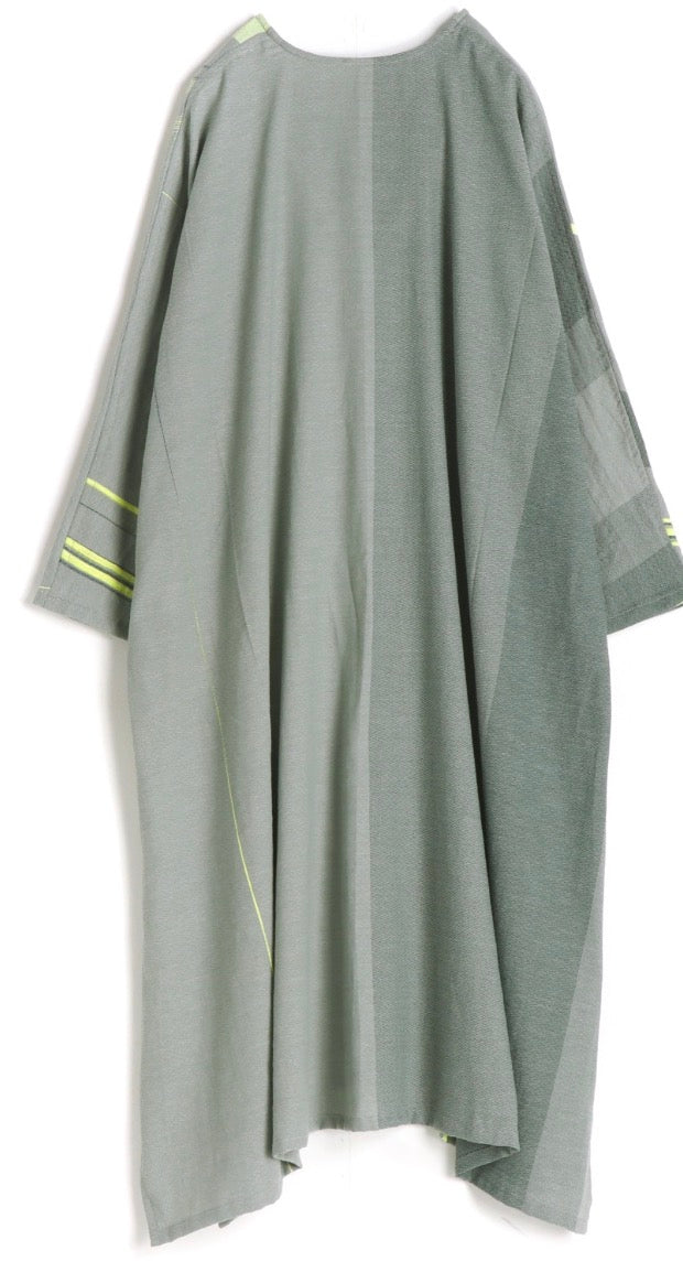 Tamaki-Niime Fuwa-T All 3/4 length Sleeve Kaftan Organic Cotton