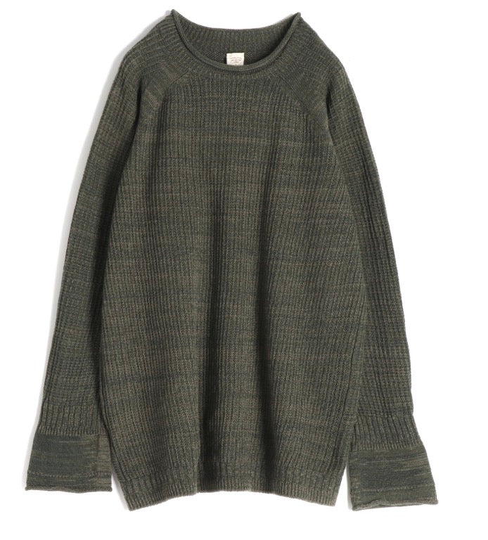 Tamaki-Niime Po Knit Good Organic Cotton Pullover Gender Free Wear from Japan